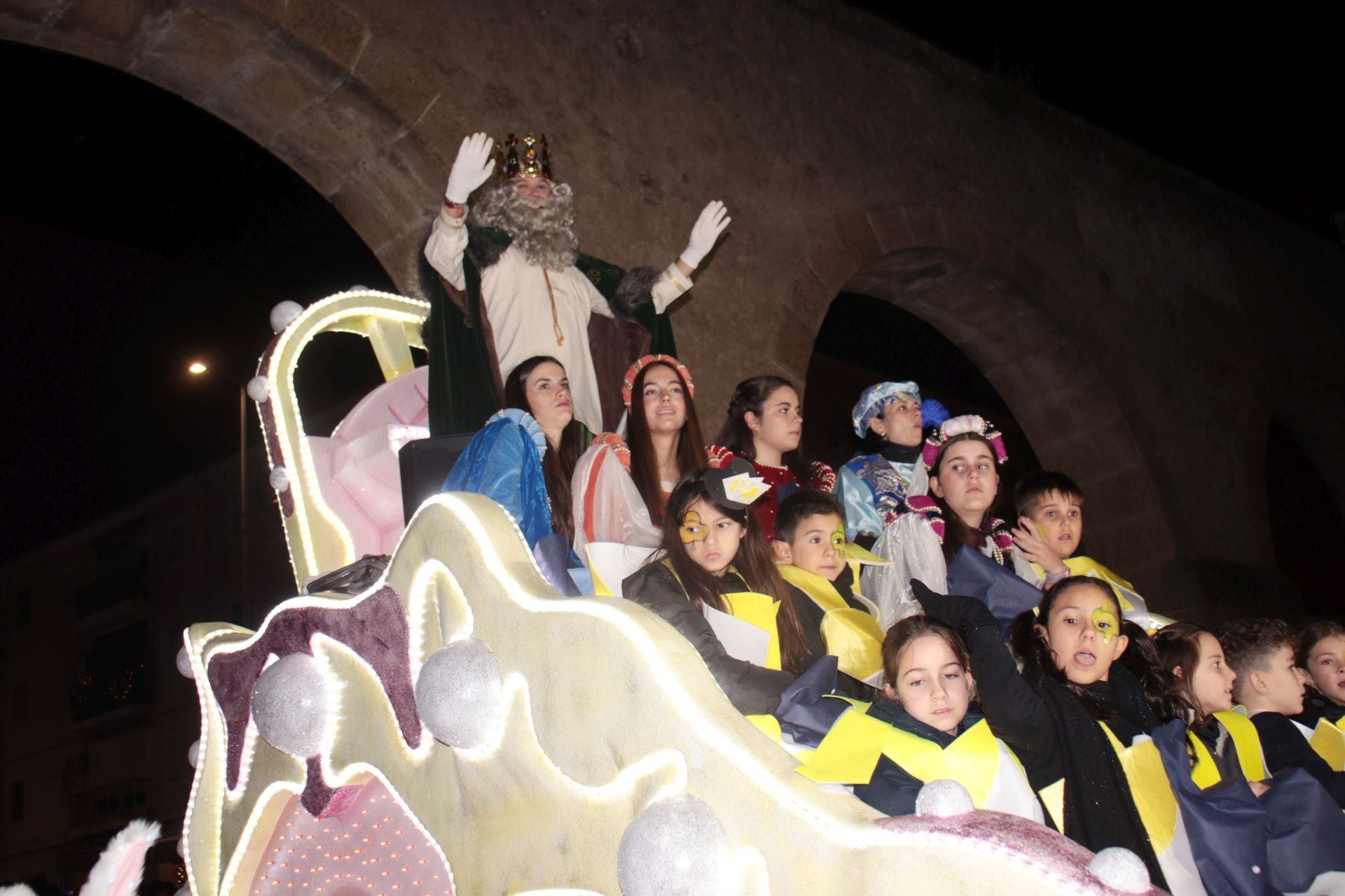 La cabalgata de los Reyes Magos de Plasencia,