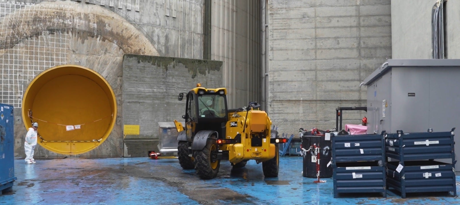 Trabajos de recarga, que suponen una inyección de empleo para los municipios del entorno.