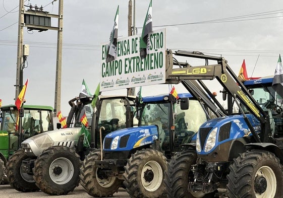 Apag Extremadura Asaja organiza una tractorada contra la inclusión de Talarrubias en Reserva de la Biosfera