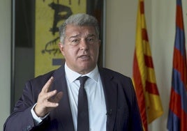 El esperpento de Joan Laporta