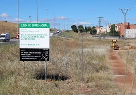 Zona en la que se desarrollan las obras junto a La Cañada y que se verá afectada por el corte.