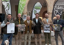 Presentación este miércoles en Llerena del Campeonato de España de Cetrería, que se disputa el fin de semana en la localidad de la Campiña Sur.