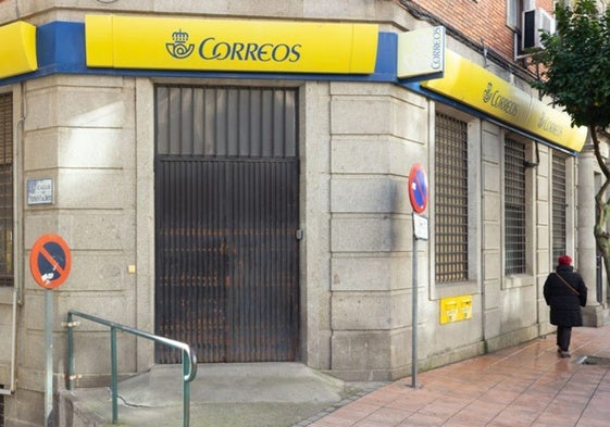 Oficina de Correos de Plasencia, en la avenida Alfonso VIII.