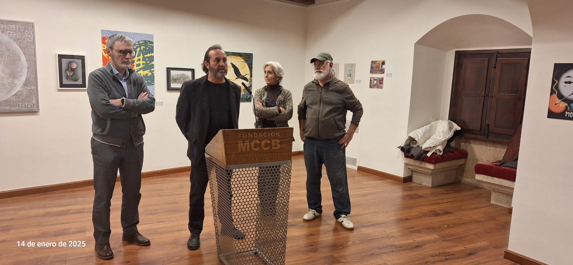 Muestra de Plena Moon en la Fundación Mercedes Calles. 