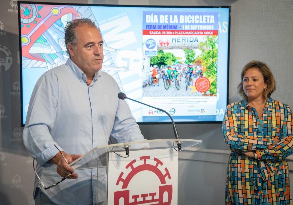 El concejal de Deportes de Mérida, Toni Marín.