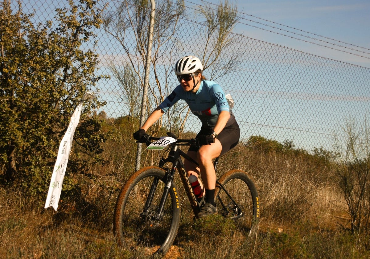 Marina Preciado durante la prueba de Quintana de la Serena.