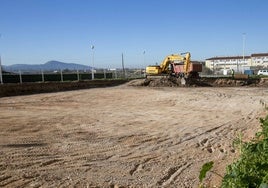 Construcción de viviendas de la Junta de alquiler asequible en Mérida.