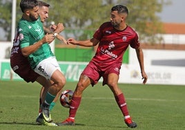 Robe Moreno en el Atlético Paso, su anterior equipo.