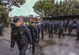 Los alumnos el primer día de clase.