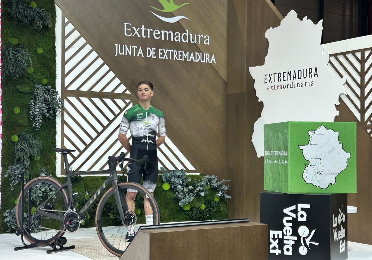 Presentación de la Vuelta a Extremadura en Fitur, Madrid.