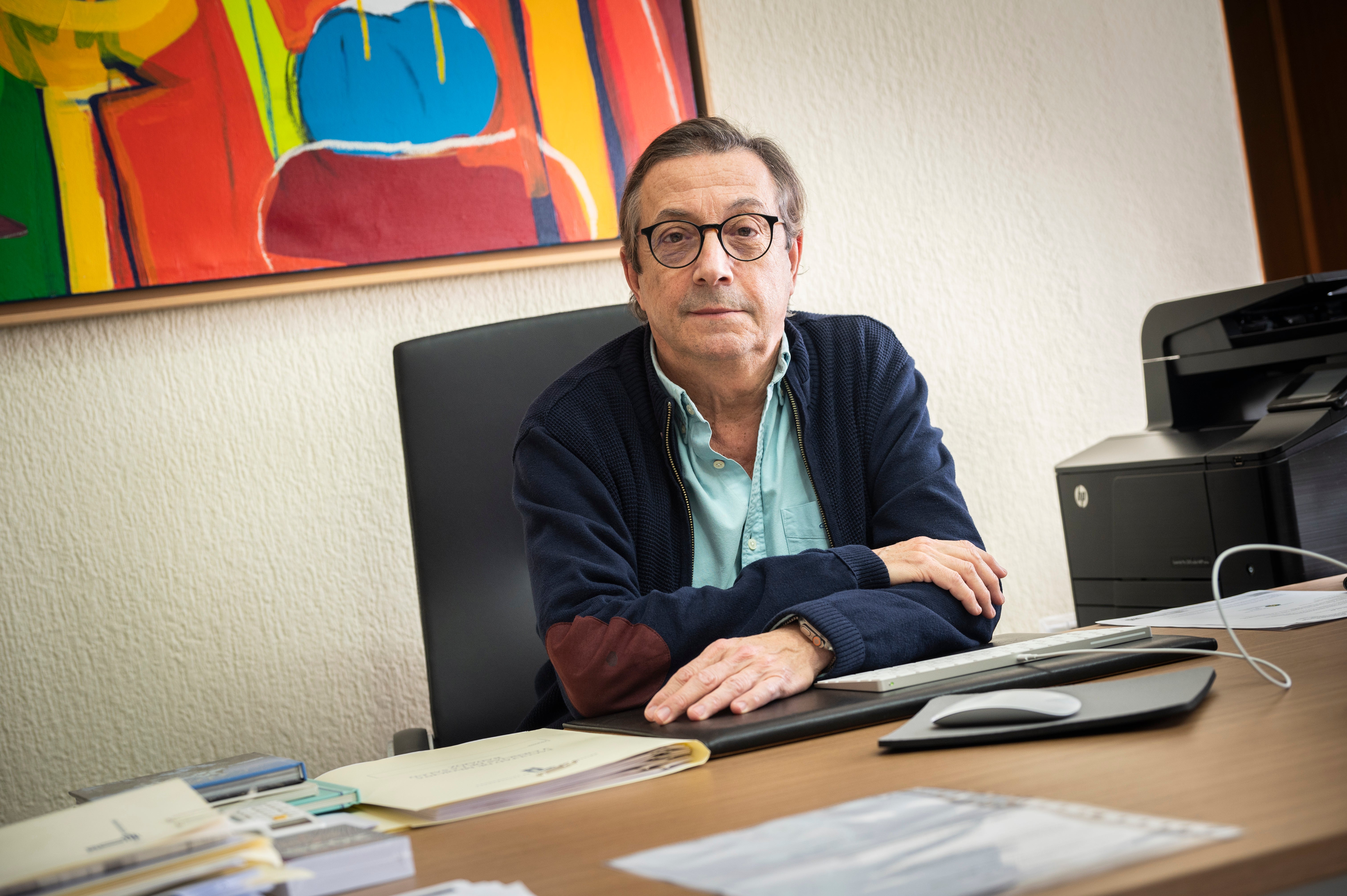 Francisco Vaz, es uno de los tutores de este proyecto que financia la Fundación CB