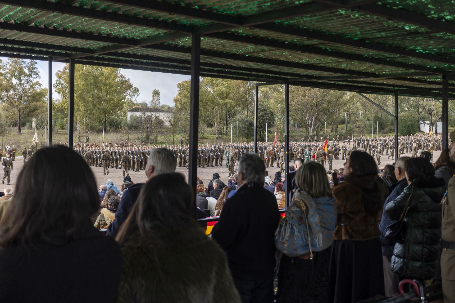 Fotos | Búscate en la jura de bandera en el Cefot de Cáceres