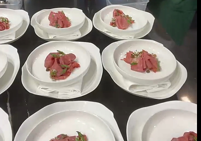 'Pastrami Tonnato', elaboración de Alberto Montes.