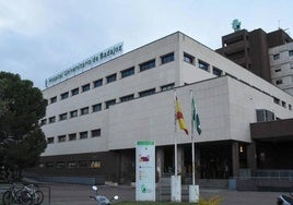 Hosptial universitario de Badajoz.