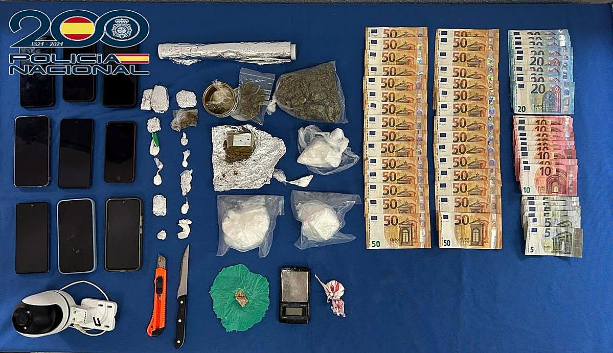 Detenidas tres personas que gestionaban uno de los puntos de venta de droga más activo en Badajoz