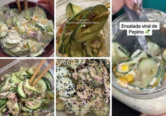 Hay muchas versiones de esta receta en redes sociales.