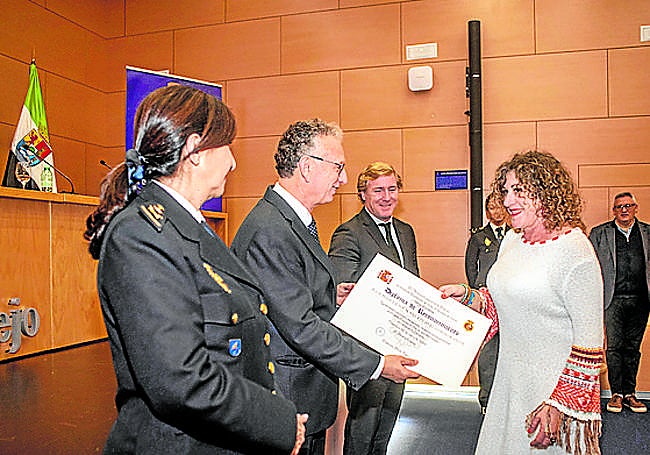 Homenaje a los policías jubilados.
