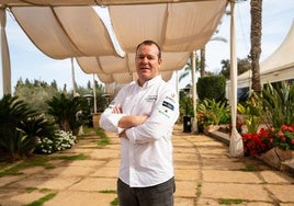 El cocinero murciano coordinó el catering posterior a la gala Michelin el pasado mes de noviembre en el auditorio Víctor Villegas de Murcia.