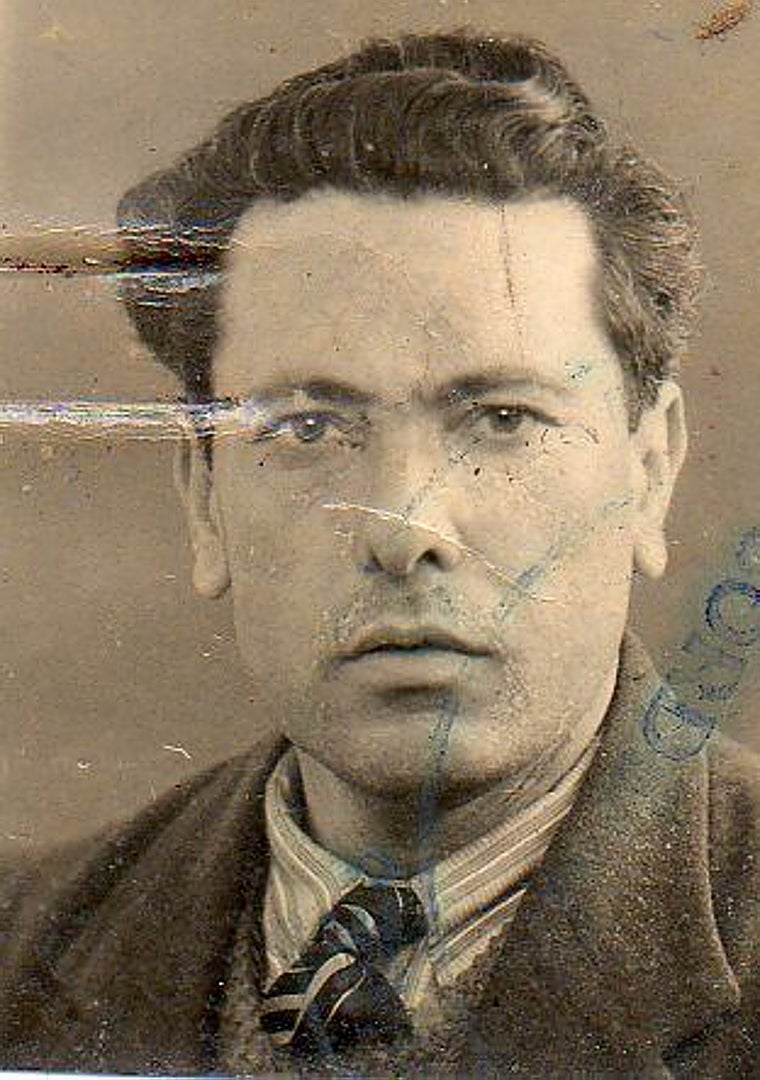 Imagen - Francisco Chamorro Corvillo en una imagen cedida por su sobrina Marie France Chamorro. Nació en Granja de Torrehermosa y estuvo en el campo de Dachau, donde fue liberado.