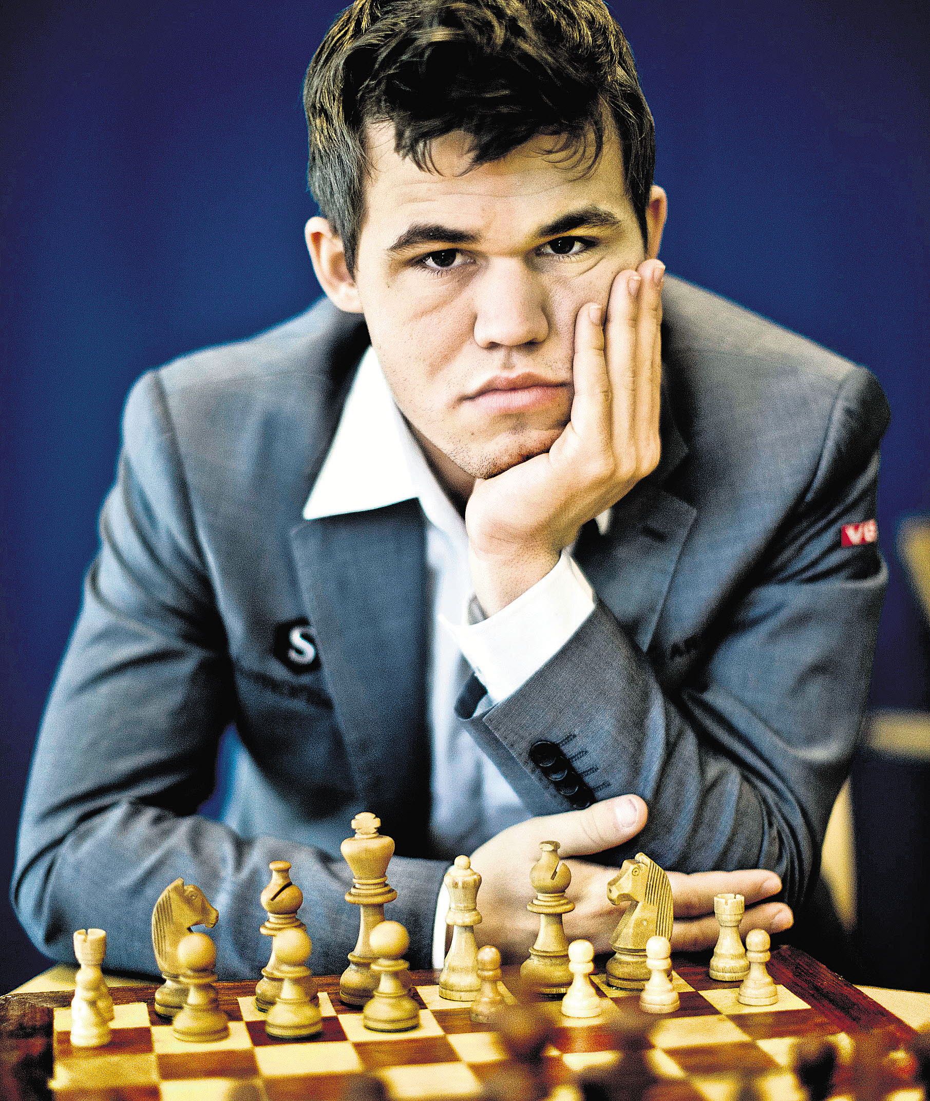 Magnus Carlsen de adulto.