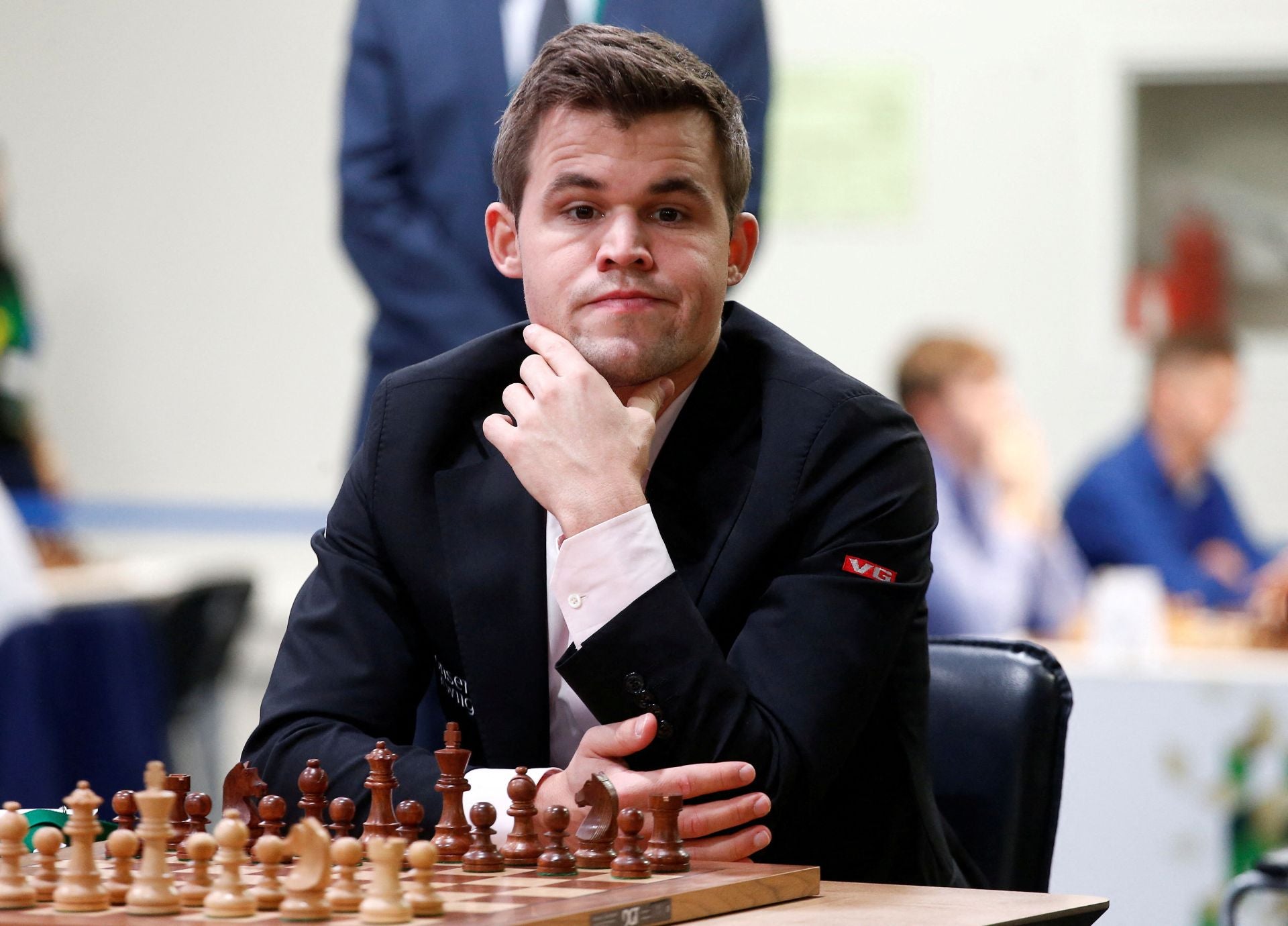 Magnus Carlsen de adulto.