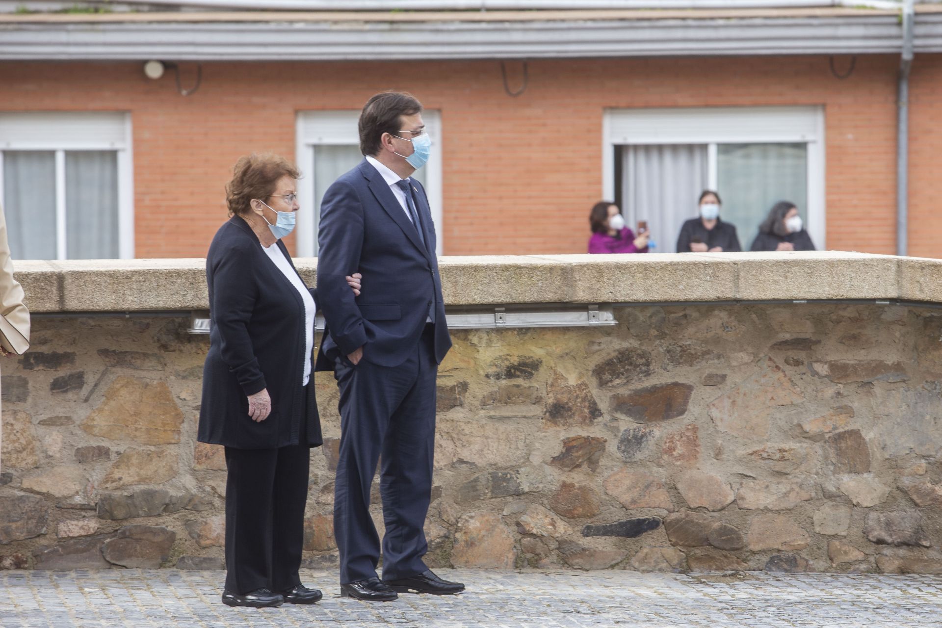 Con Guillermo Fernández Vara en 2021