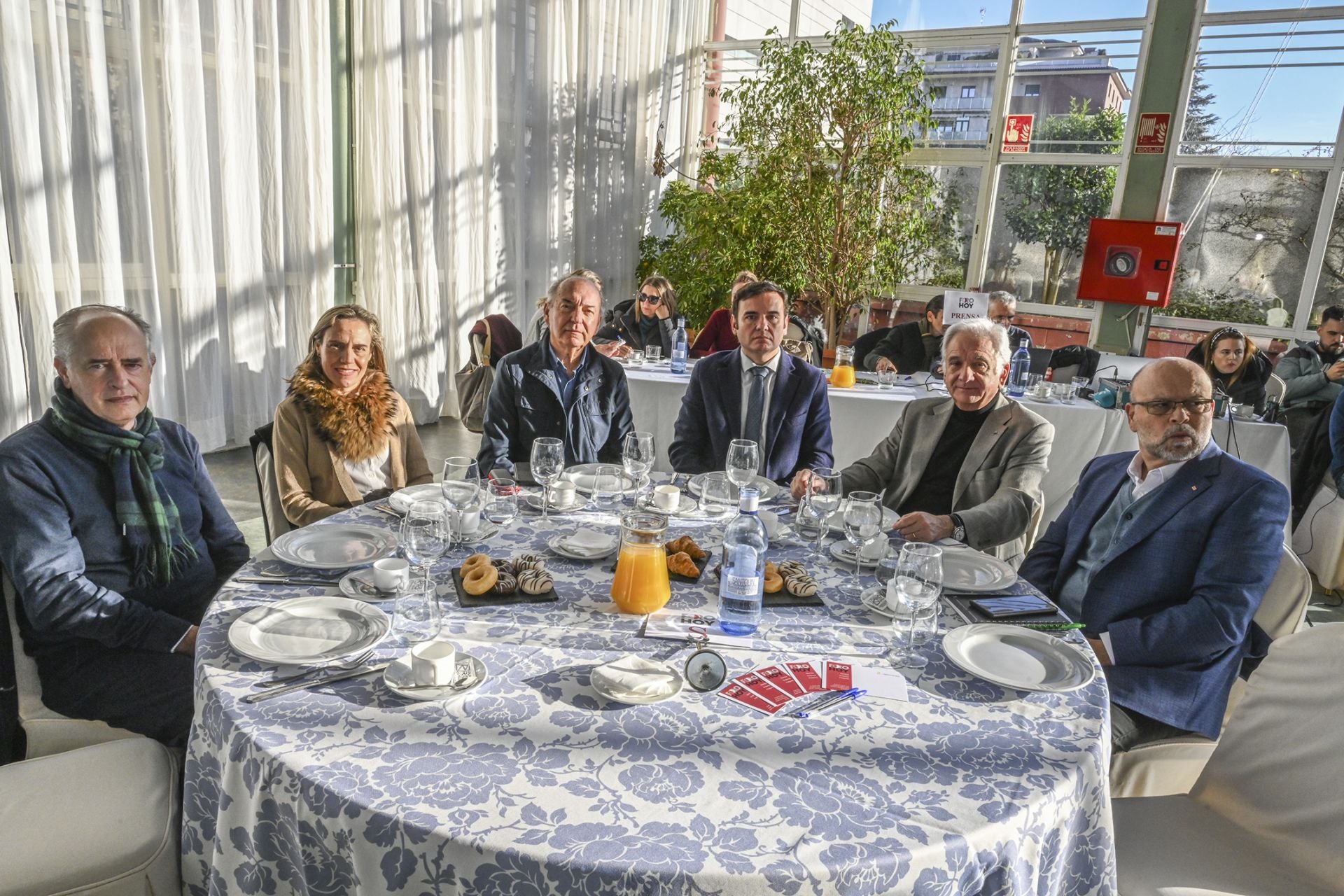 Gabino Esteban, Patricia da Costa, Pedro Cabrera, Pablo Jiménez, Juan Antonio Ortíz y Fernando Solís.