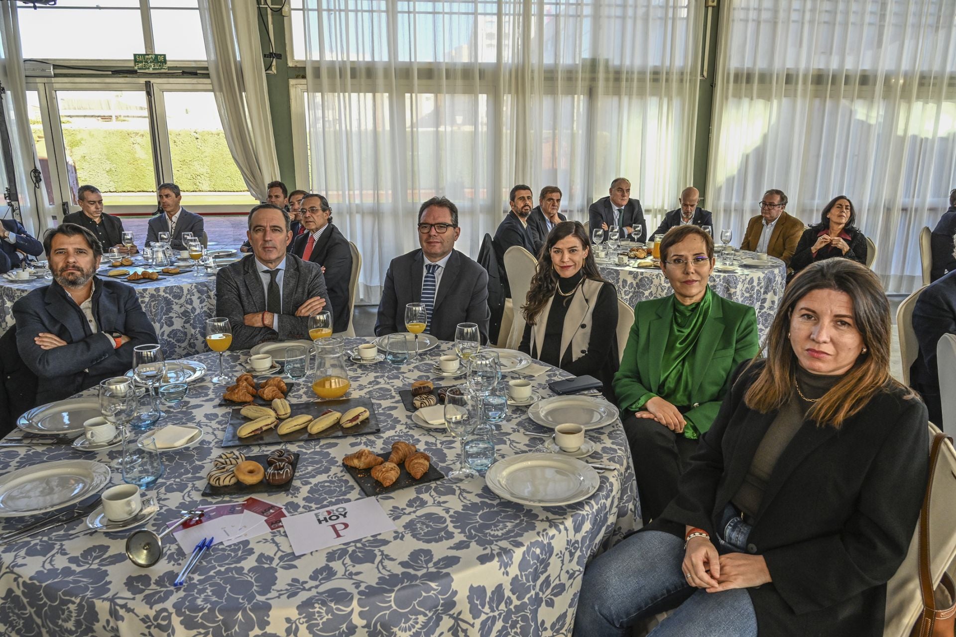 Rafael Vázquez, Vicente Sánchez, Eduardo Fernández, Maricarmen Palacios, María José Solana e Isabel Palomino.