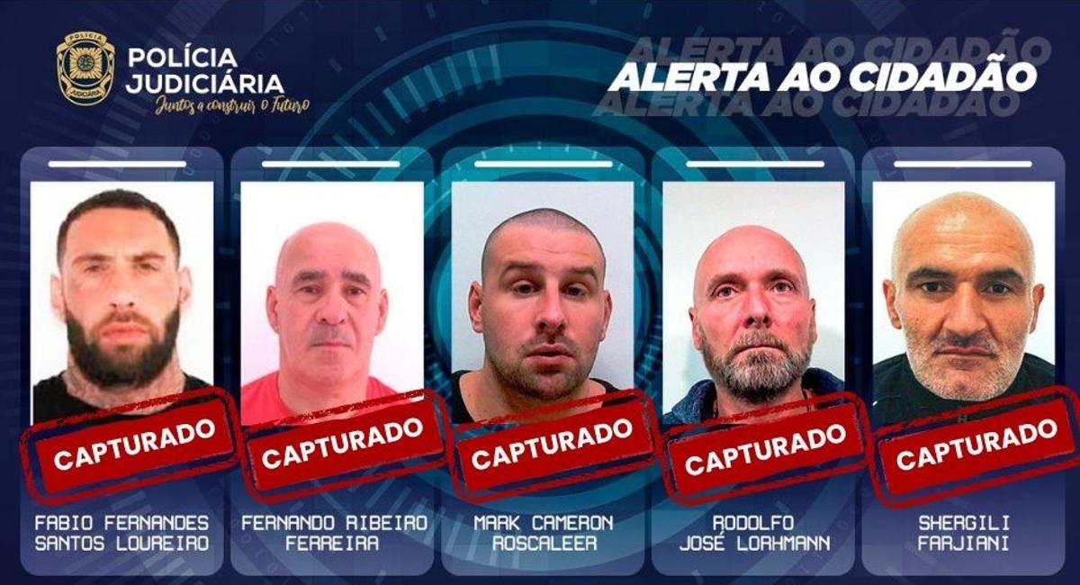 Detenidos en España los dos últimos de los cinco fugitivos de Lisboa que pusieron en alerta a Extremadura