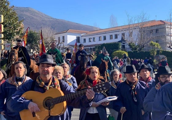 Salida anterior con música.