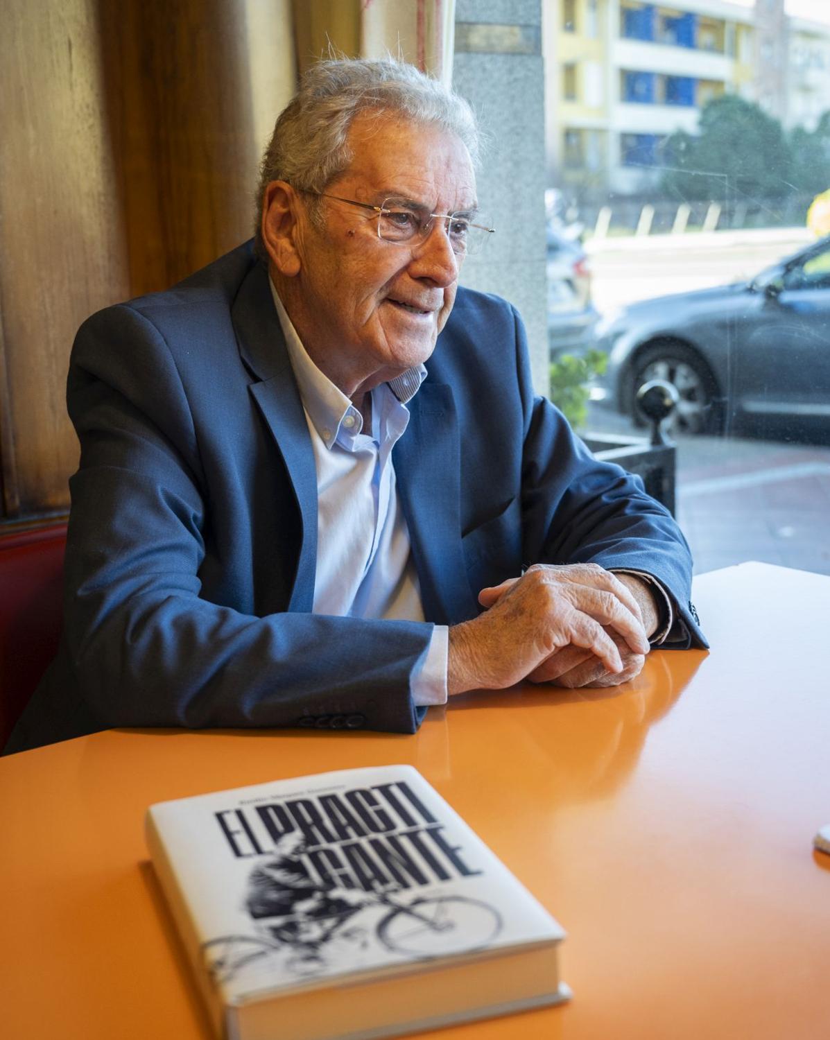 Emilio Vázquez, en el hotel Río el pasado miércoles.