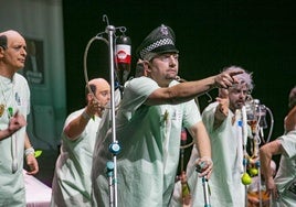 La primera preliminar del concurso de agrupaciones del Carnaval Romano, en imágenes