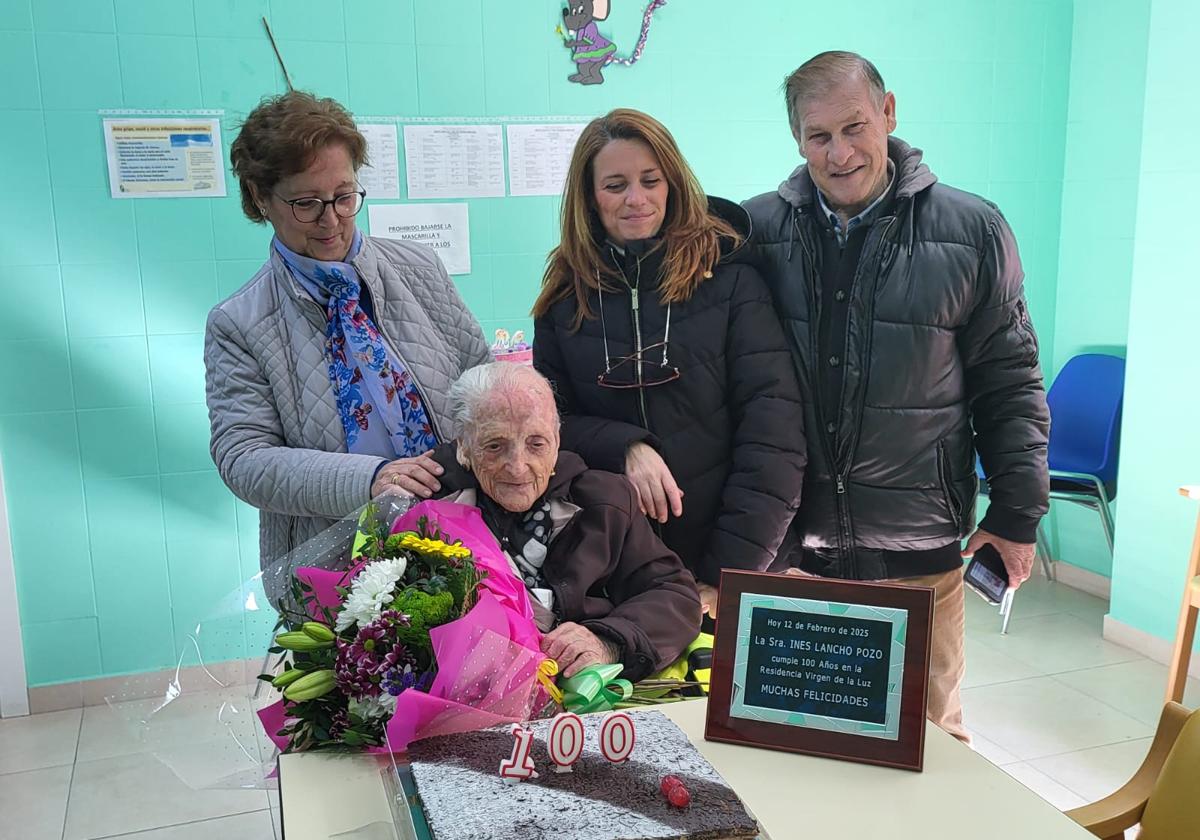 La malpartideña Inés Lancho Polo cumple 100 años