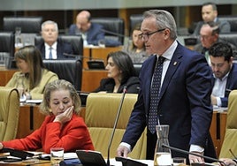 El consejero de Infraestructuras, Manuel Martín