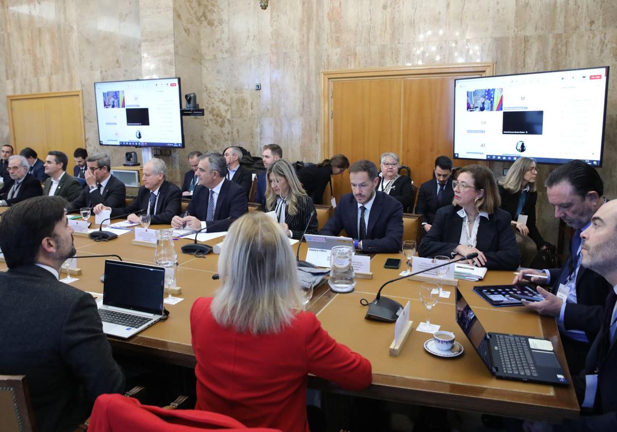 Reunión de la Conferencia Sectorial de Energía celebrada en el Ministerio para la Transición Ecológica y Reto Demográfico.