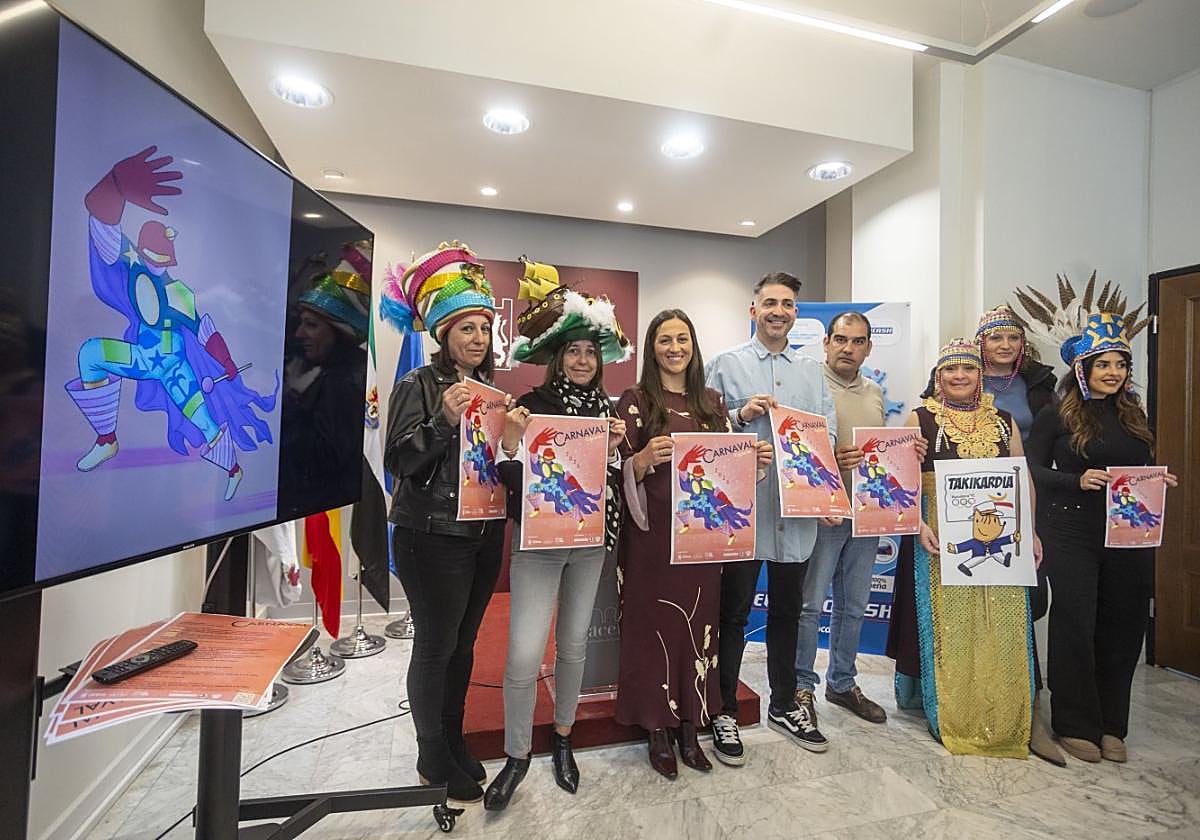 Presentación del programa del Carnaval este jueves en el ayuntamiento.