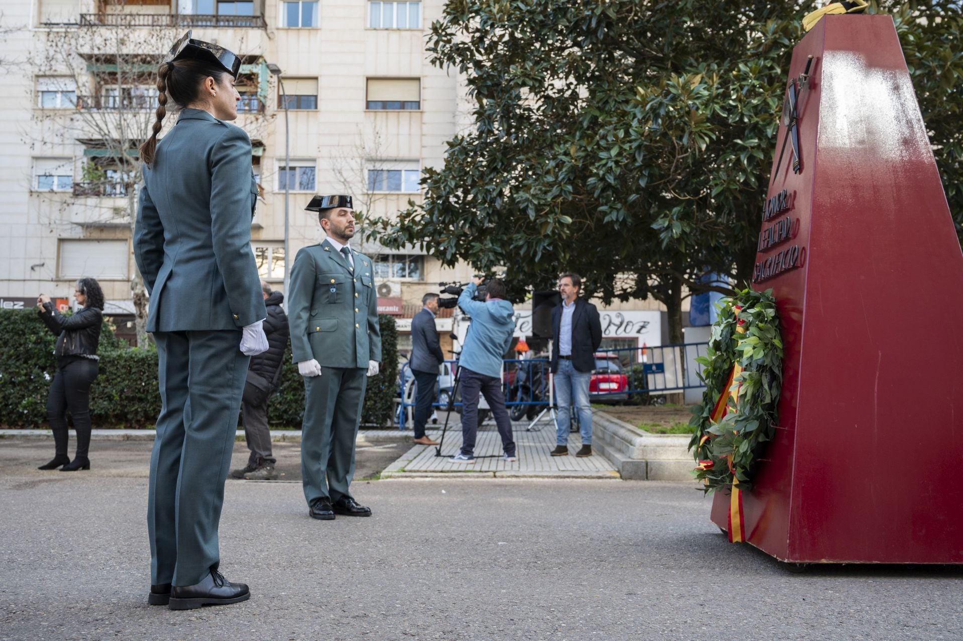 Toma de posesión de José Manuel Santiago Marín al frente de la Guardia Civil en Extremadura