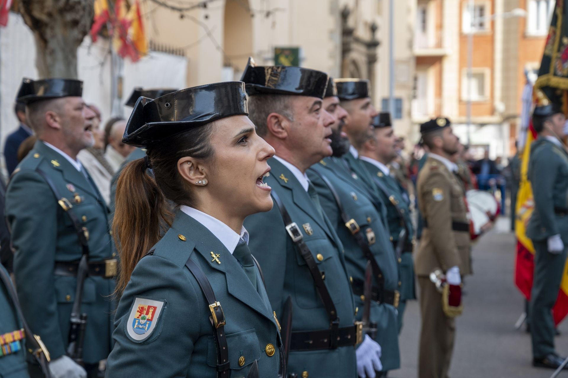 Toma de posesión de José Manuel Santiago Marín al frente de la Guardia Civil en Extremadura