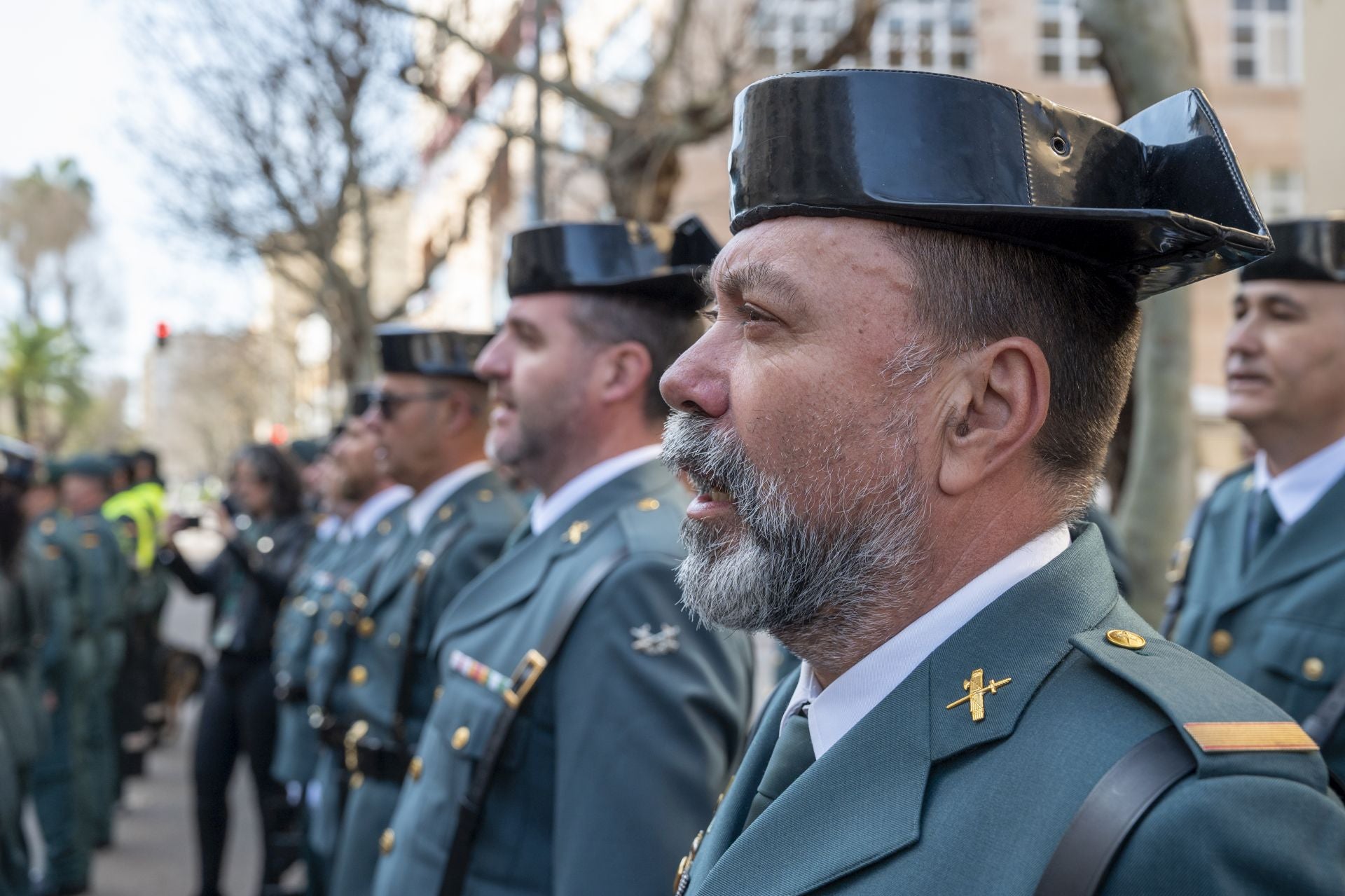 Toma de posesión de José Manuel Santiago Marín al frente de la Guardia Civil en Extremadura