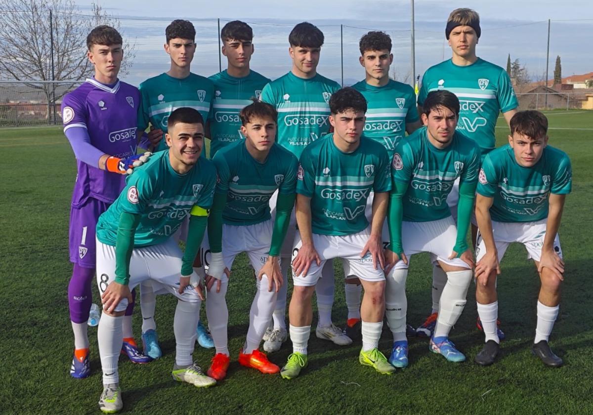 Once titular de La Cruz Villanovense el pasado sábado en Cáceres.