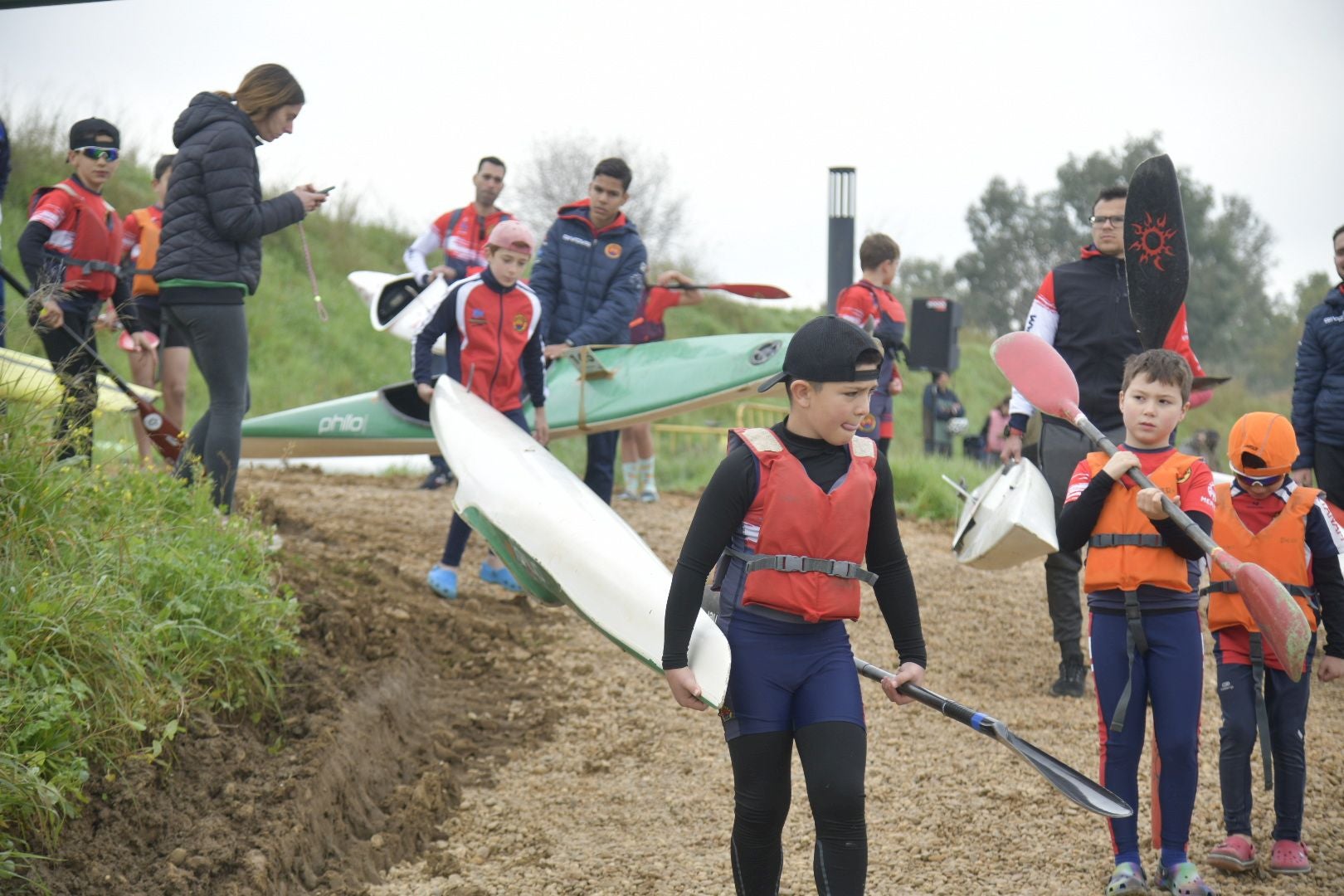 Fotos | La primera regata de piragüismo del circuito de los Judex de 2025 en el Guadiana