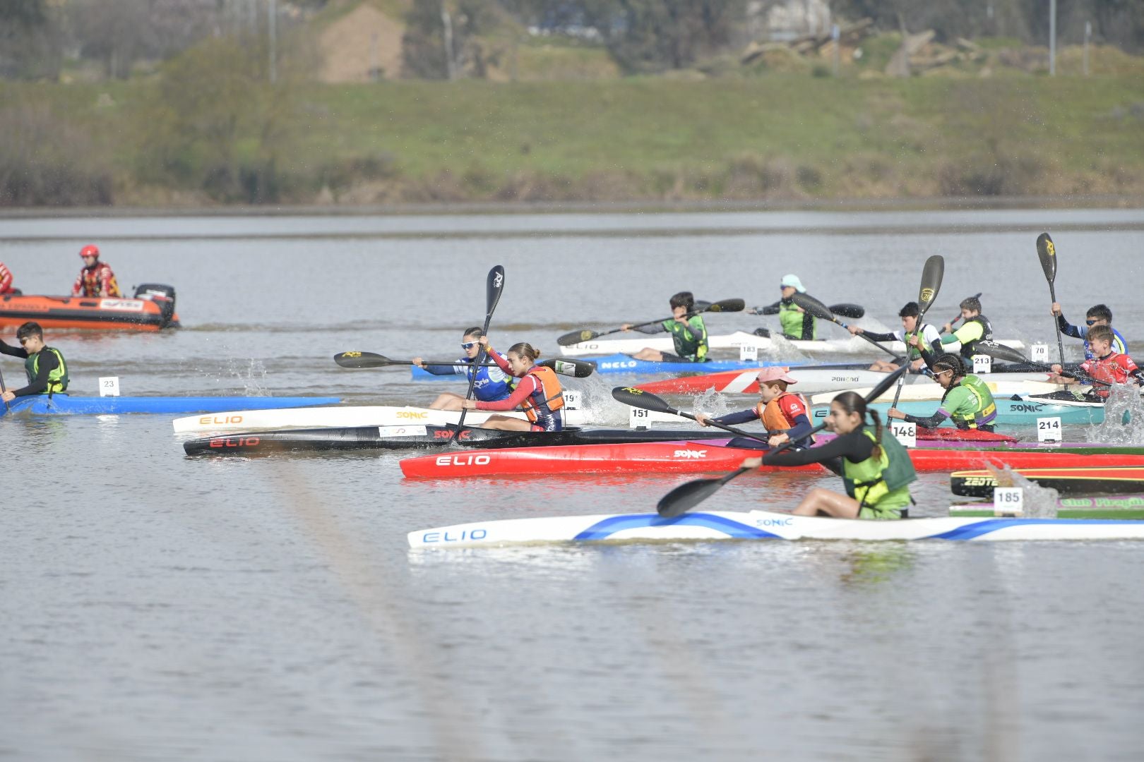 Fotos | La primera regata de piragüismo del circuito de los Judex de 2025 en el Guadiana