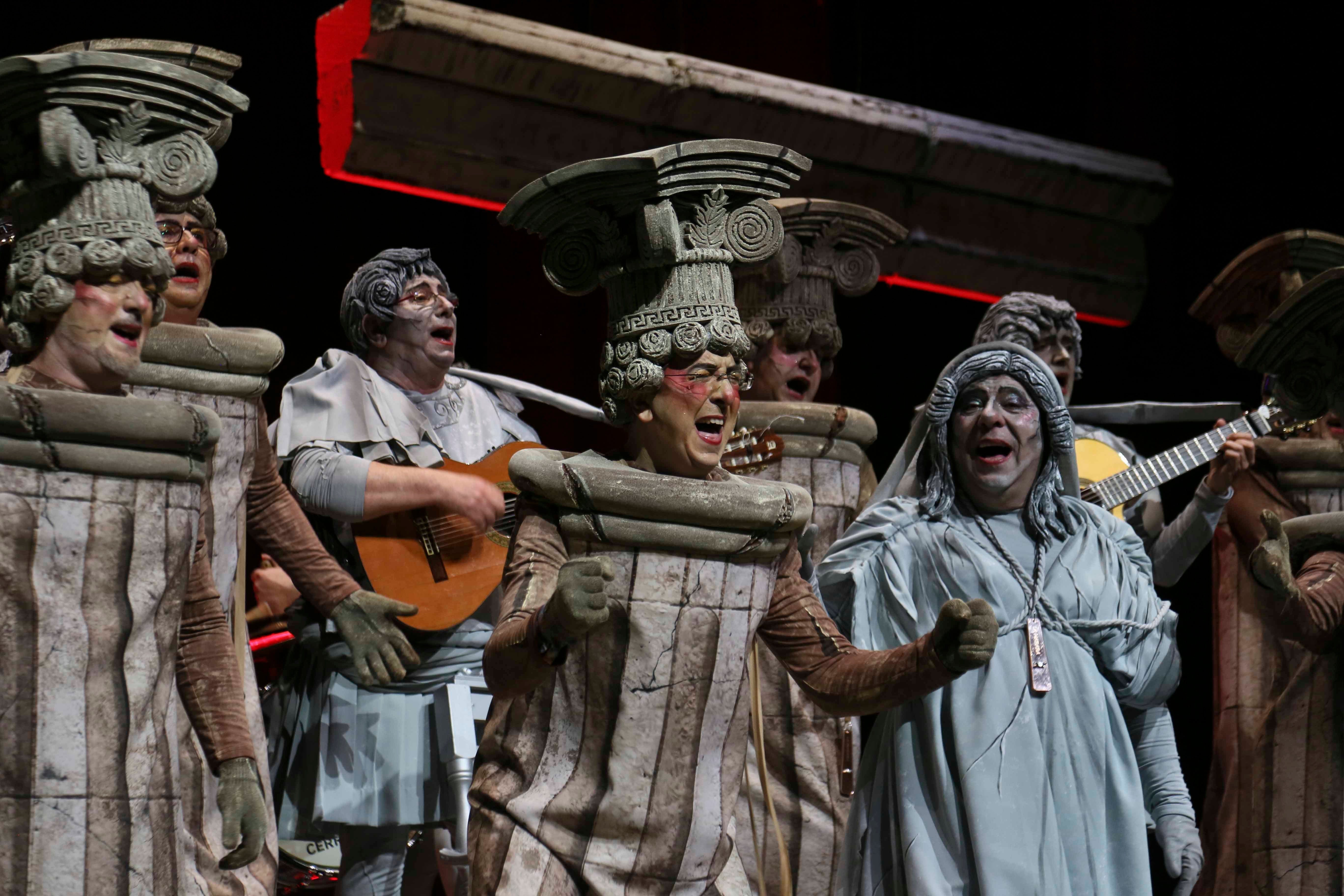 Fotos | La segunda preliminar del concurso de agrupaciones del Carnaval Romano