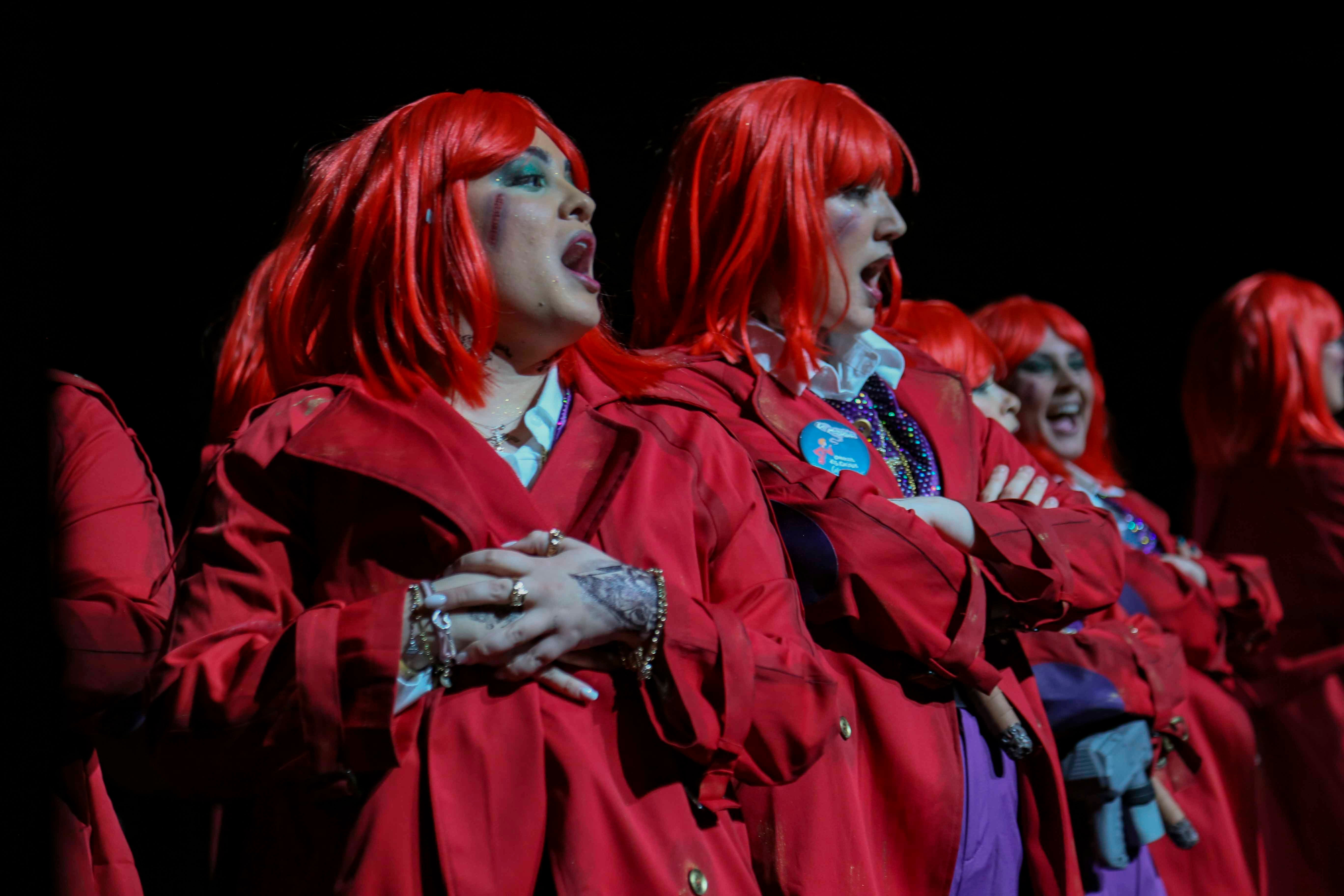 Fotos | La segunda preliminar del concurso de agrupaciones del Carnaval Romano