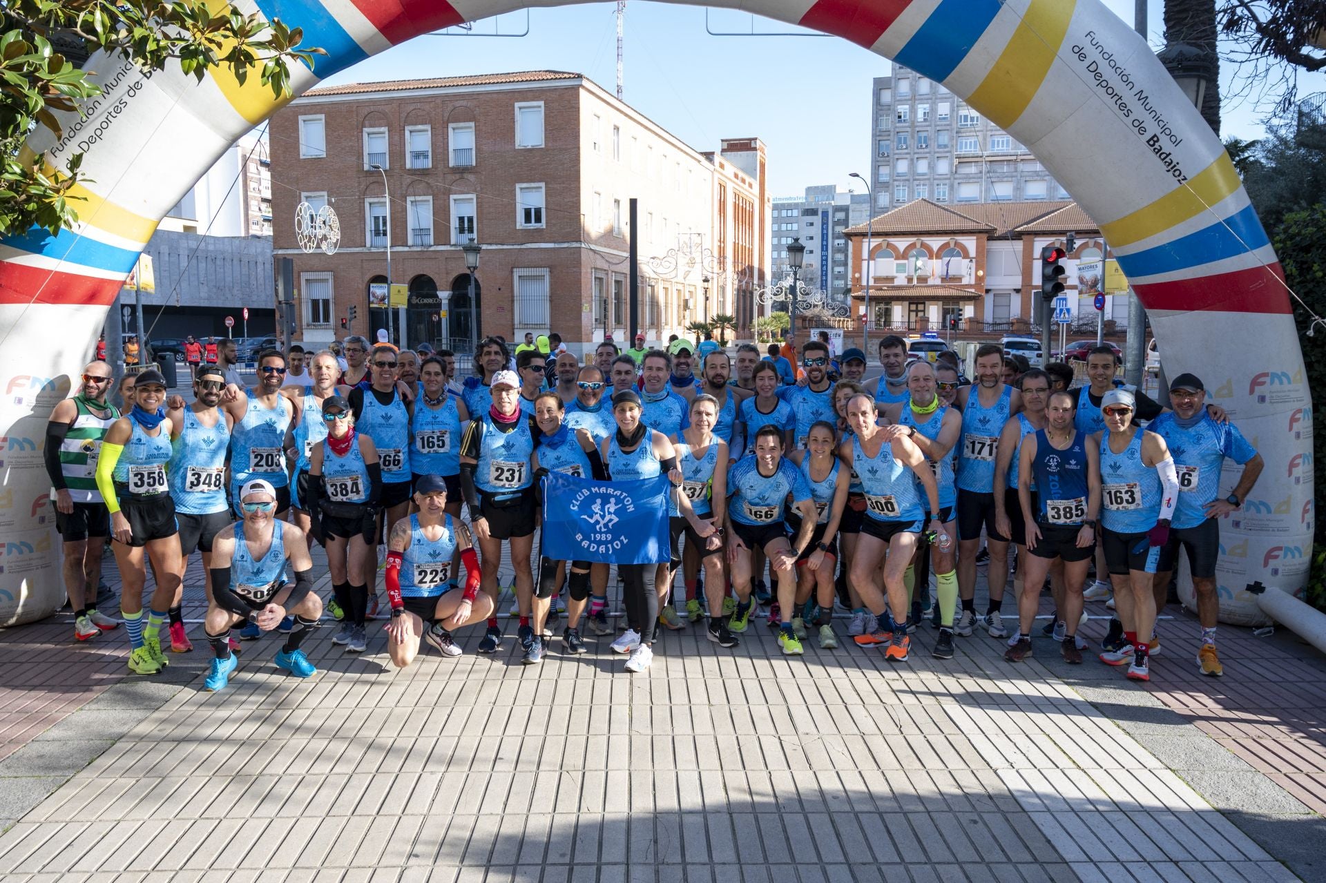 Carlos Gazapo y Raquel Cabaço se imponen en la media maratón Badajoz-Elvas