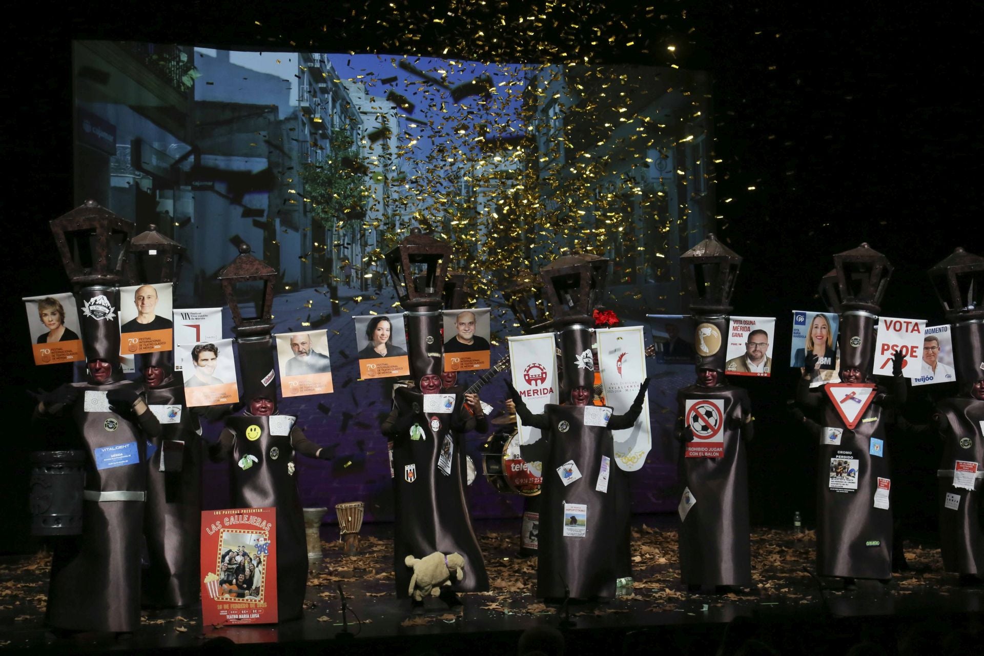 Actuación de Los paveras