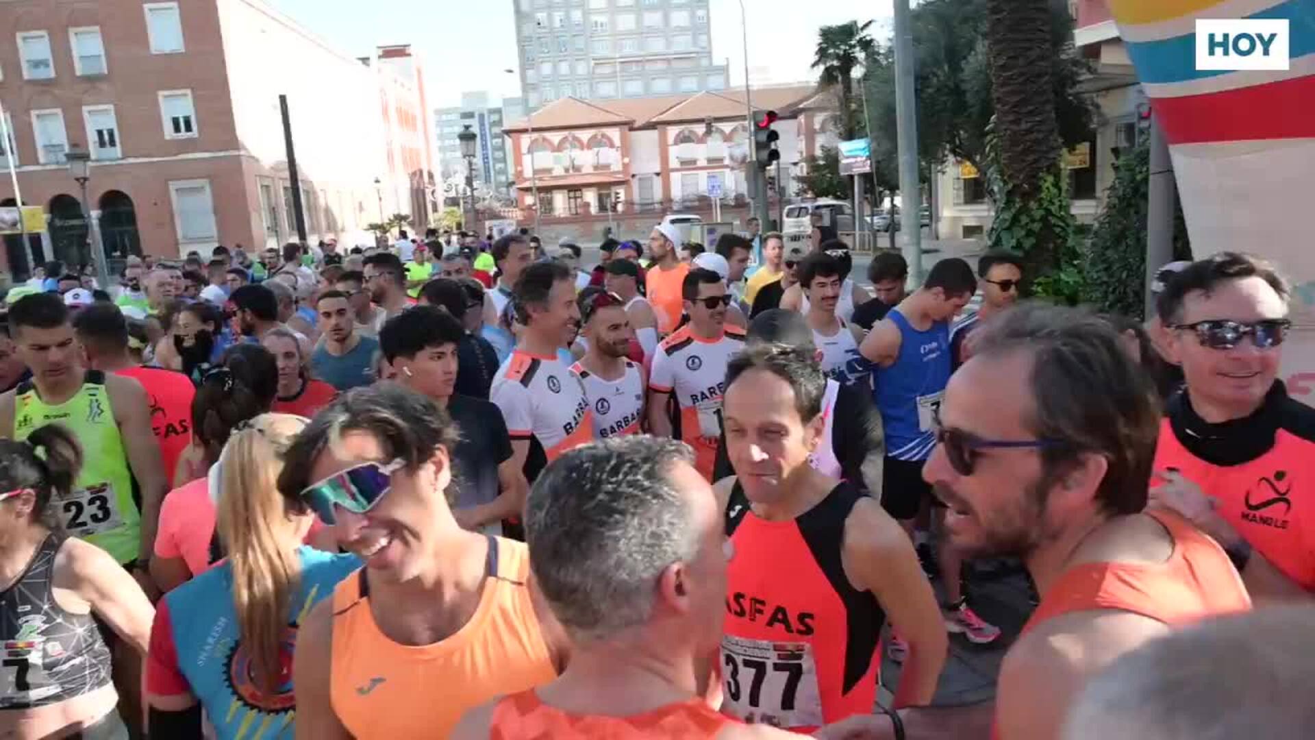 Así ha sido la media maratón Badajoz-Elvas