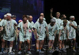 Primera semifinal del Carnaval Romano, en imágenes