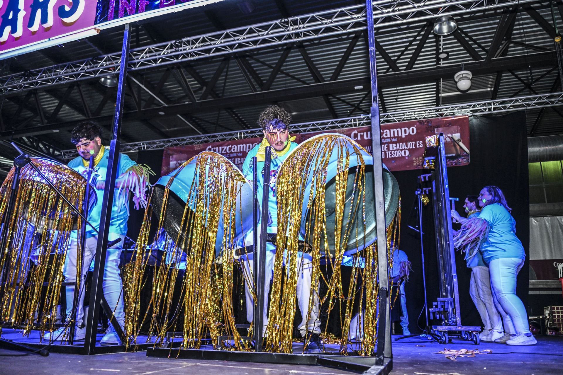 La Tamborada del Carnaval de Badajoz, en imágenes