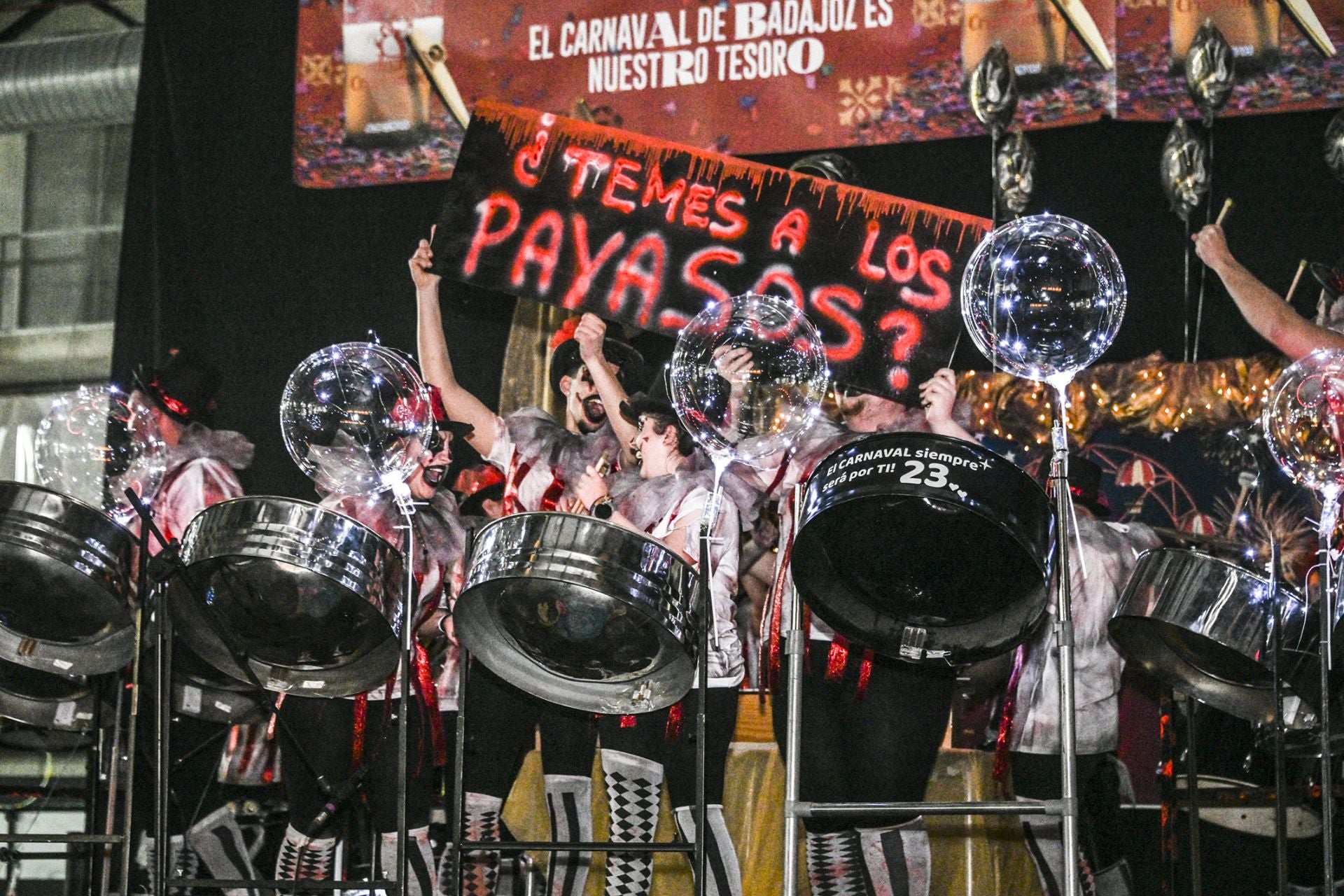 La Tamborada del Carnaval de Badajoz, en imágenes